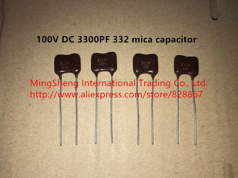 

Original new 100% 100V DC 3300PF 332 mica capacitor (Inductor)