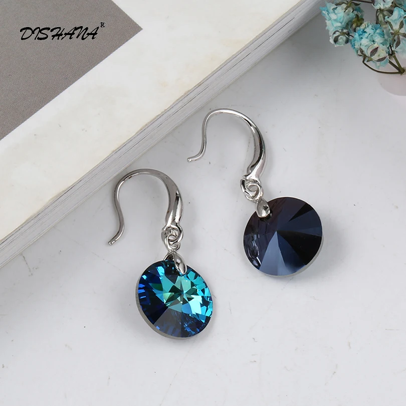 Серьги подвески и ожерелье в комплекте подарок вечерние оптовая продажа модный