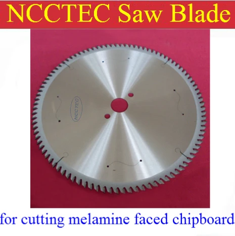 12'' 72 teeth 305mm Carbide saw blade with Silencer holes for cutting melamine faced chipboard FREE Shipping | Left-Right teeth