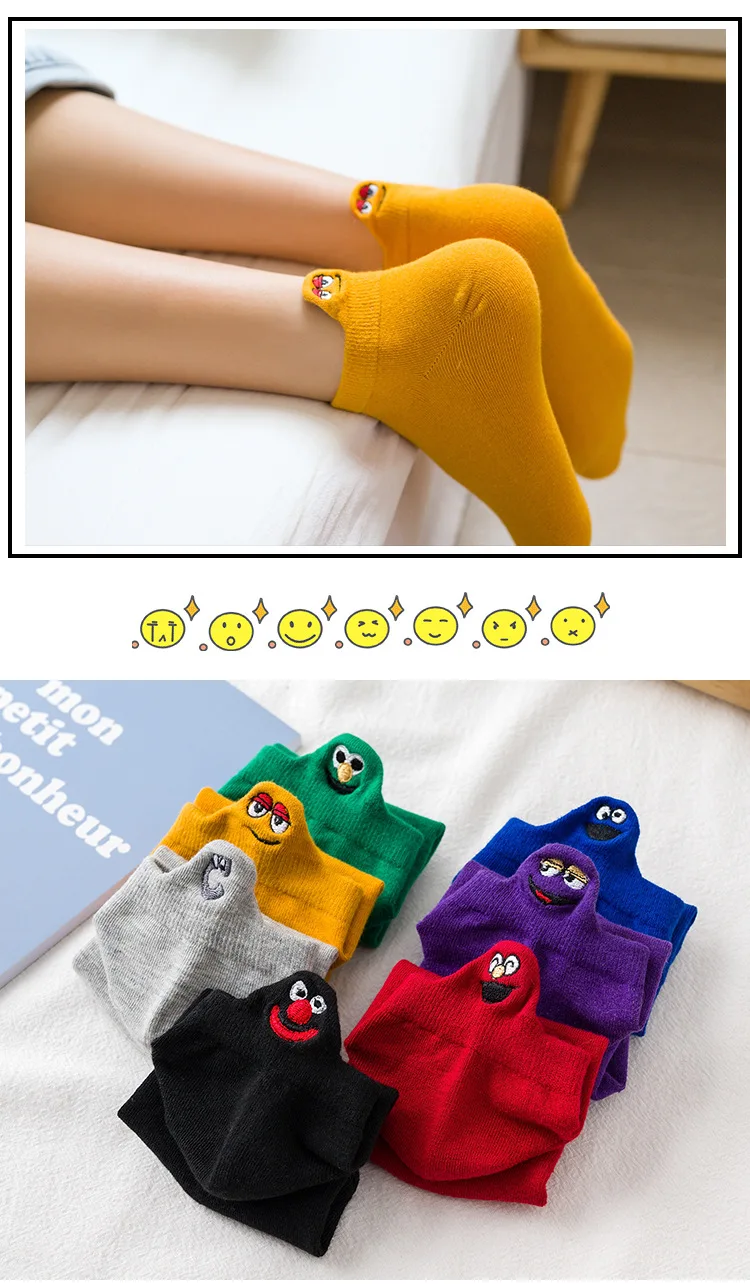 2019 каваи женские носки креативные хип хоп модные трендовые девушка смешная