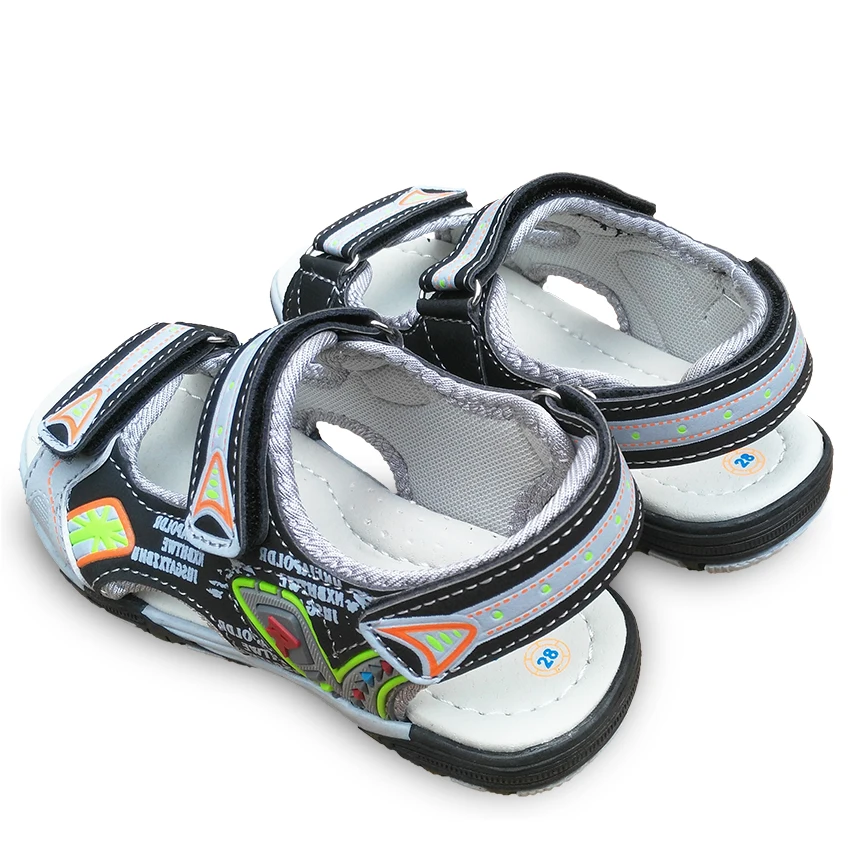 1 пара Детские босоножки из ПУ кожи 16 2 23 5 см|sandals orthopedic|boys sandals summerboys sandal shoes |