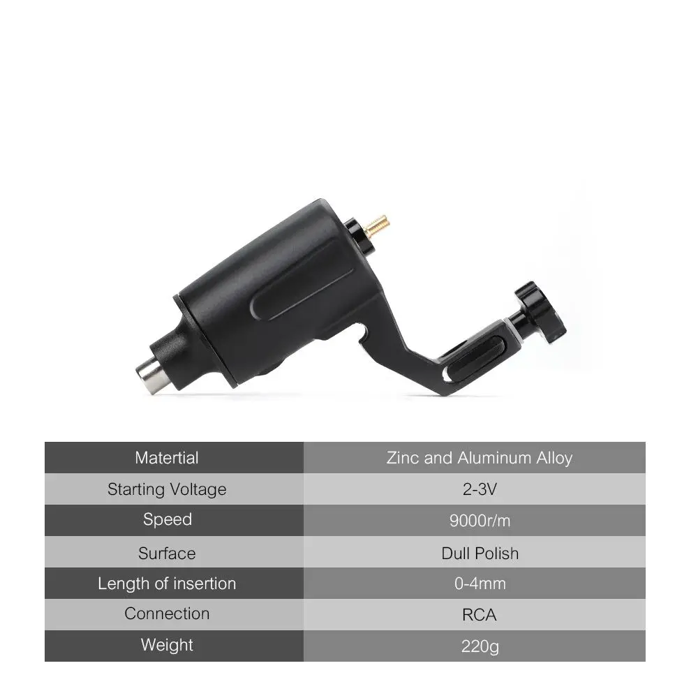 1 шт. роторная корректирующая клеймо-цинковая и тату-машинка из алюминиевого