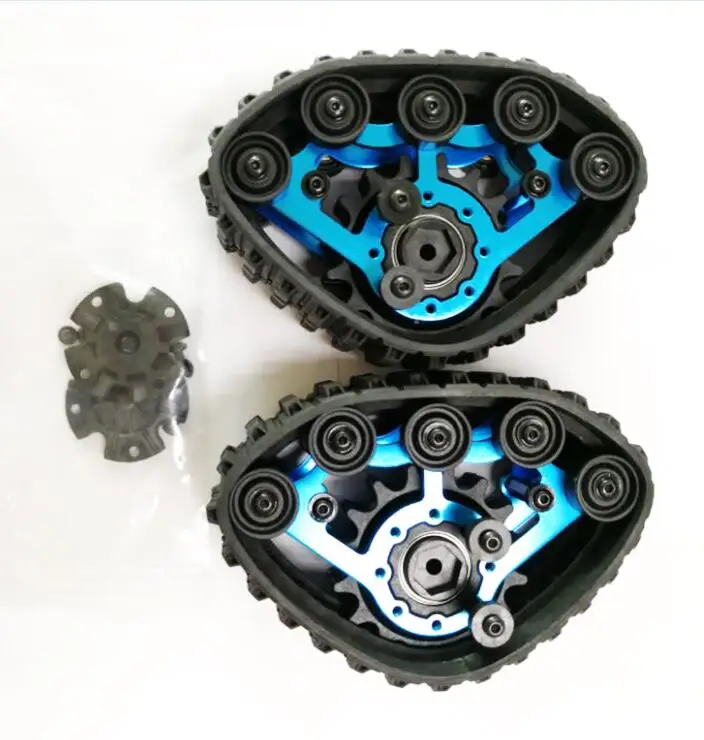 2PCS rear wheel HSP RACING NO. 11216 гусеничные колеса для 4WD безщеточный мощный снежный грузовик 94704 - Цвет: 2PCS rear wheel