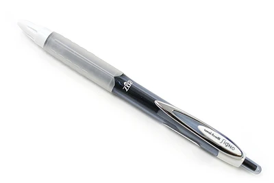 Black black ink Uni цветная гелевая ручка, UMN-207F, быстросохнущая гелевая ручка, подпись в офисе, ручка 0,7 мм, ручка для студенческого осмотра - Цвет: Black black ink