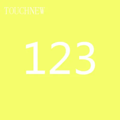 TOUCHNEW на заказ, одноцветные эскизные маркеры на спиртовой основе, двойная головка, кисть, маркеры, ручка для рисования, манга, товары для рукоделия, маркеры - Цвет: 123