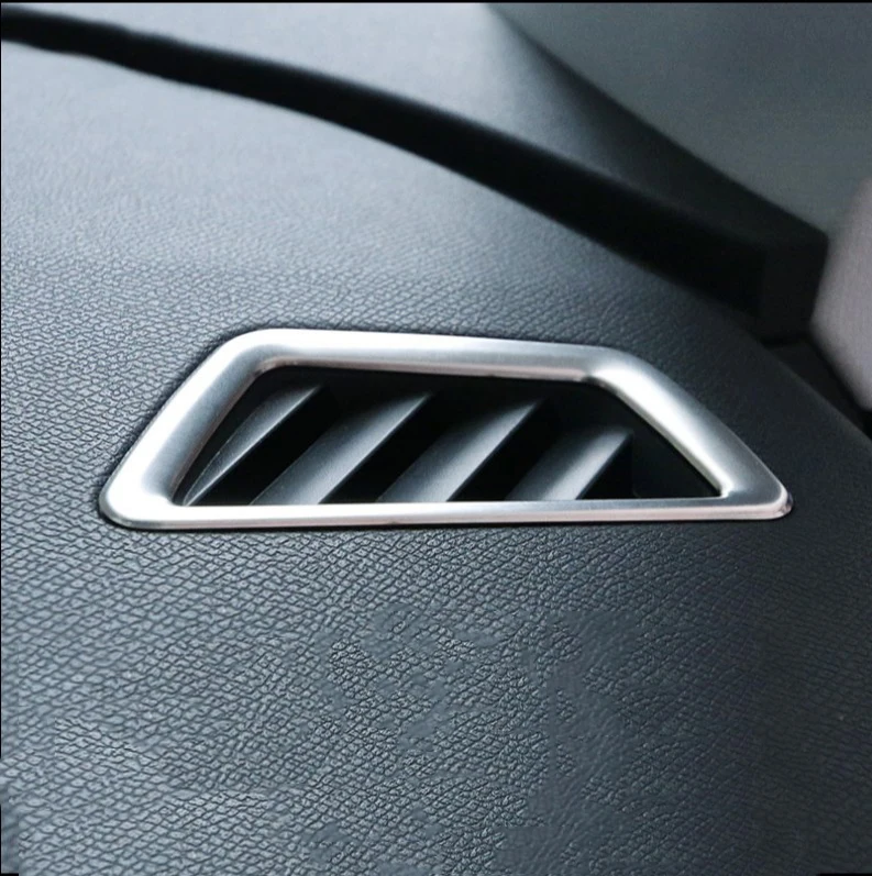 Декоративная крышка из нержавеющей стали для переднего кондиционера автомобиля
