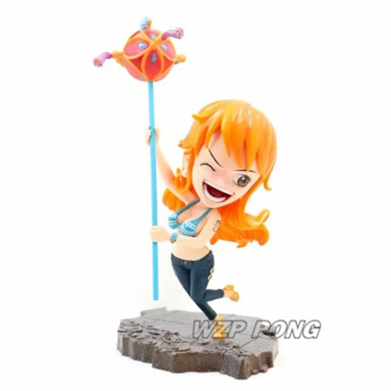Anime One Piece Luffy Roronoa Zoro Sanji Nami dragon-lion dance Figure Toy PVC Action Model for Children Birthday Gift | Игрушки и хобби
