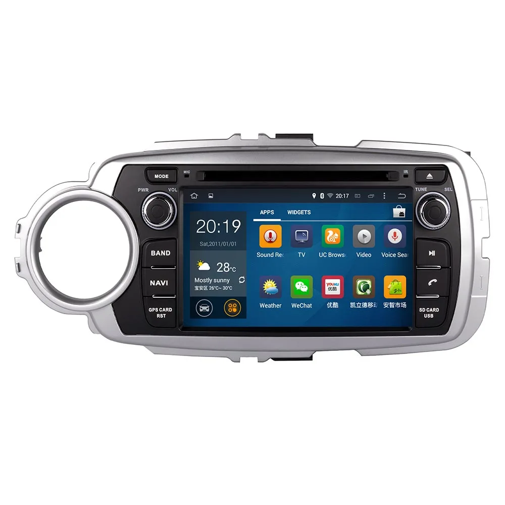 Восьмиядерный Android 10 PX5 подходит для TOYOTA YARIS левый или правый Вождение 2011