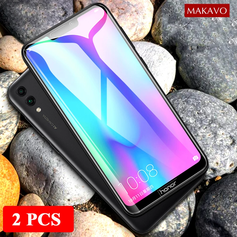 2 упаковки для huawei Honor 8C закаленное стекло 9H Взрывозащищенная защитная пленка для Honor 8C стекло 6,2" дюймов