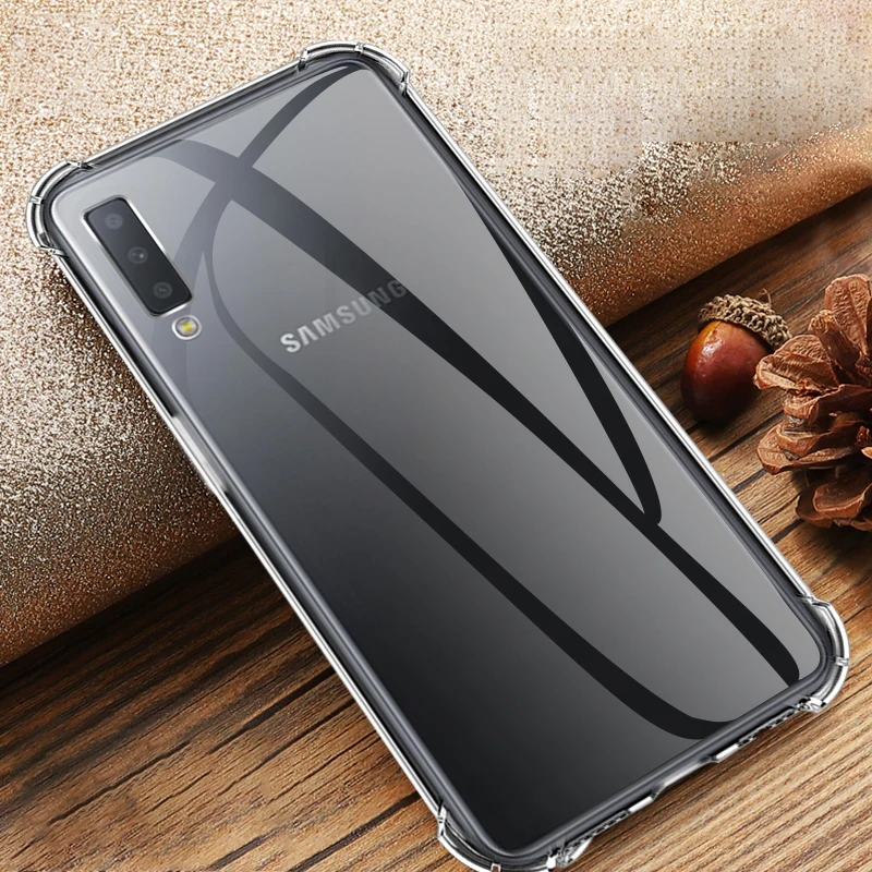 Чехол для телефона Samsung Galaxy A7 A6 A8 2018 подушка безопасности анти-осенний