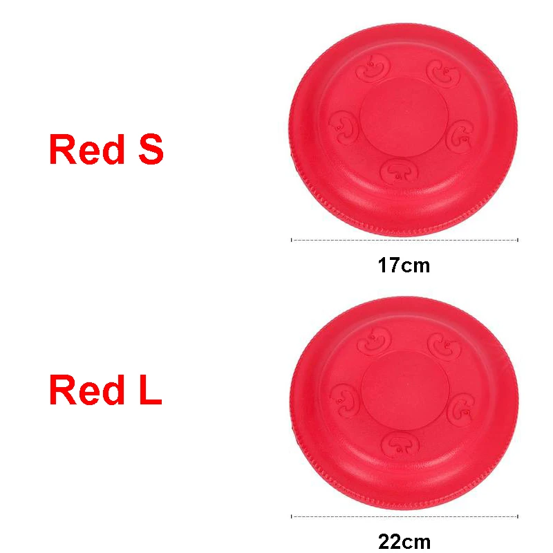 Disc Red Hoopet игрушки для собак товары для домашних животных жевательная игрушка интерактивный Съемник укуса Игрушки для маленьких больших собак аксессуары тренировочные товары - Цвет: Disc Red