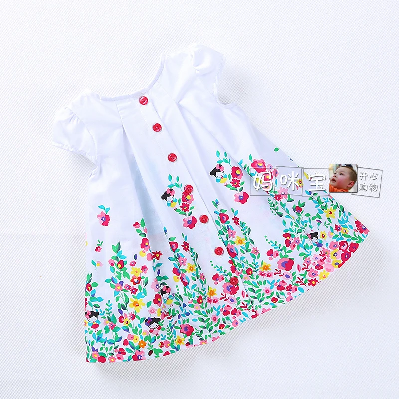 Новинка 2019 летнее платье одежда для маленьких девочек детское принцессы с