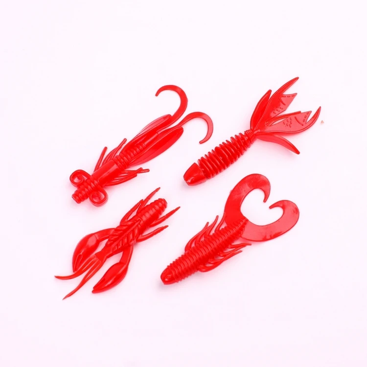 20 шт. мягкий рыбалка приманки карп рыболовные снасти джиг воблер резиновые