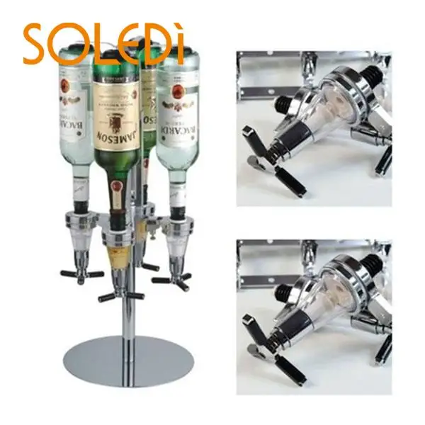 Wall Mounted Cocktail Juice Beverage Liquor Dispenser Pourer Red Wine Pot Bottle Cork Plug Olive Pourer Dispenser Barware Tool