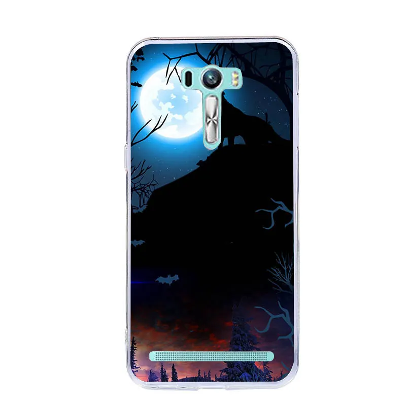 J&ampR Lovely Cat Cover For Asus Zenfone Selfie ZD551kl 5.5'' Soft TPU Case Cartoon Animals ZD 551KL ZD550KL Cases |
