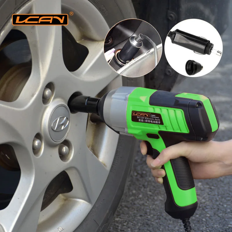 New Upgrade 450n.m Electric Wrench Dc 12v Car Impact  Changing Tire Tools 1/2 Connector