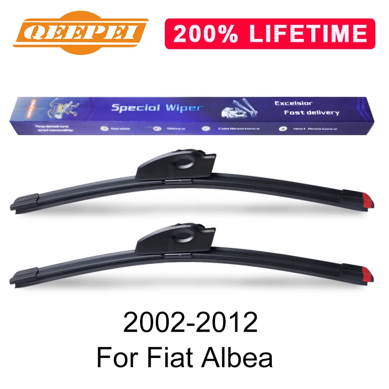 Сменная Щетка стеклоочистителя QEEPEI для Fiat Albea 2002 2012 сменный стеклоочиститель