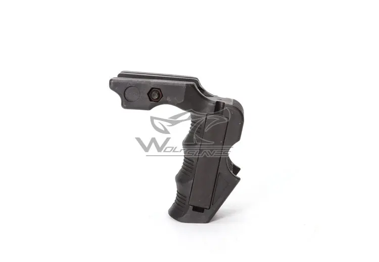 Черный Открытый Ручной Захват Охота Foregrip Тактический G un Grip аксессуары для Nerf игрушка G un с 20-21 см направляющей - Цвет: Черный