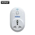 Умная розетка KERUI с Wi-Fi, бытовая Беспроводная розетка с дистанционным управлением через приложение, настройка времени