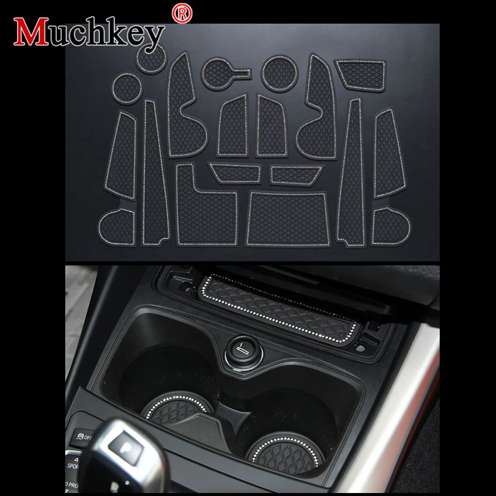 Muchkey коврик для паза двери автомобиля HYUNDAI Creta IX25 подставки модифицированные