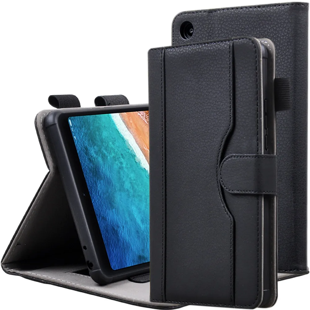Твердый чехол с откидной крышкой и подставкой из искусственной кожи для Xiaomi Mipad4 8
