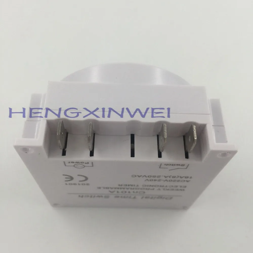 Программируемый таймер с ЖК дисплеем 12 В 16 А|relay switch|time relay switch12v time |