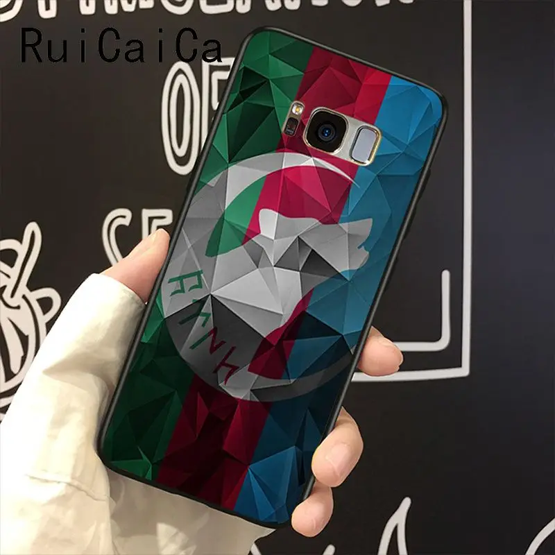 RuiCaiCa azerbaian buta flag черный ТПУ Мягкий силиконовый чехол для телефона Samsung Galaxy S8 S7 edge S6