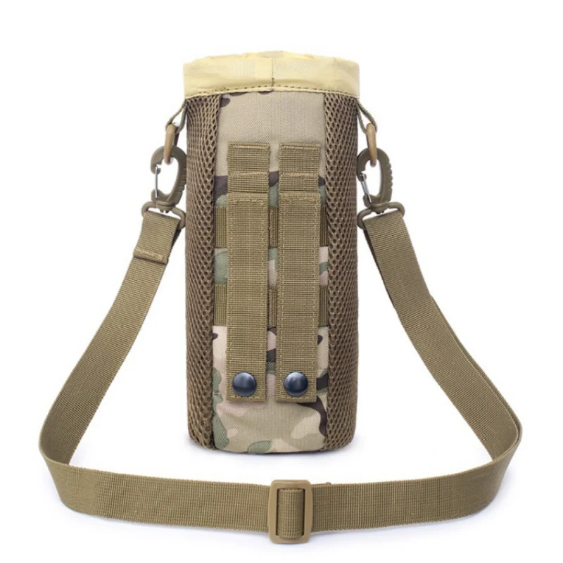 CP 500 мл тактическая Сумка Molle для бутылки с водой нейлоновая Военная кобура для путешествий на открытом воздухе сумка для чайника на шнурке для кемпинга походная бутылка для воды - Цвет: CP