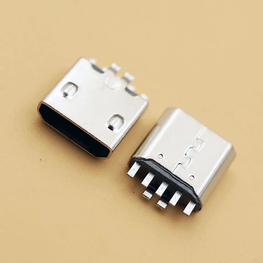 

1000 шт., USB-коннектор для зарядки, 5 контактов
