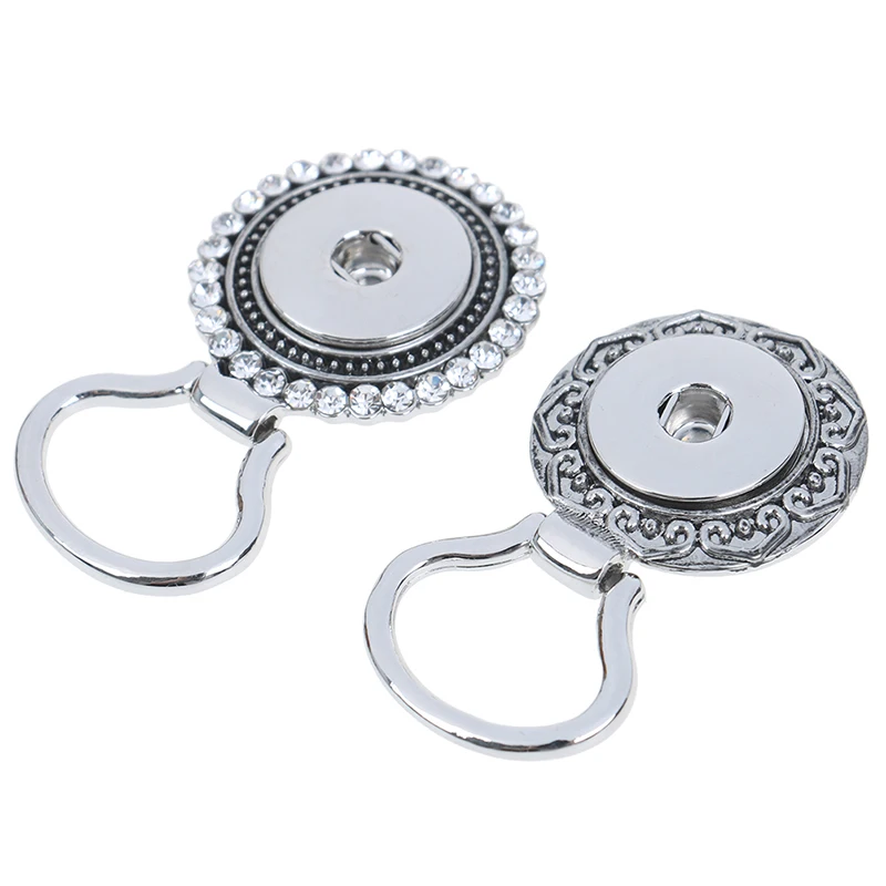 New 1pc Snap Button Magnetic Eyeglass Holder ID Badge Glasses Brooch Pin 2 Styles For Women Men | Украшения и аксессуары