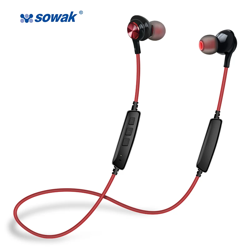 Sowak супер бас IP1 беспроводные наушники Bluetooth 4 1 Легкие стерео AptX IPX5
