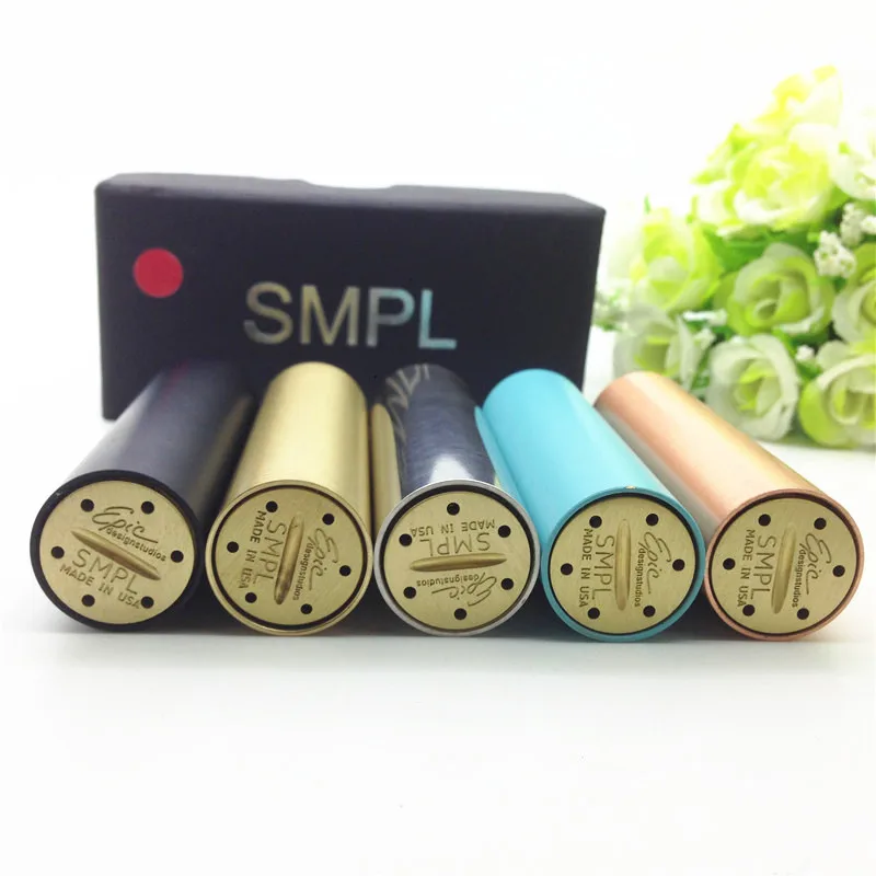 Smpl Mod 18650 мех Механическая коробка Черный Белый Медь Латунь vs Манхэттен fuhattan M6 le