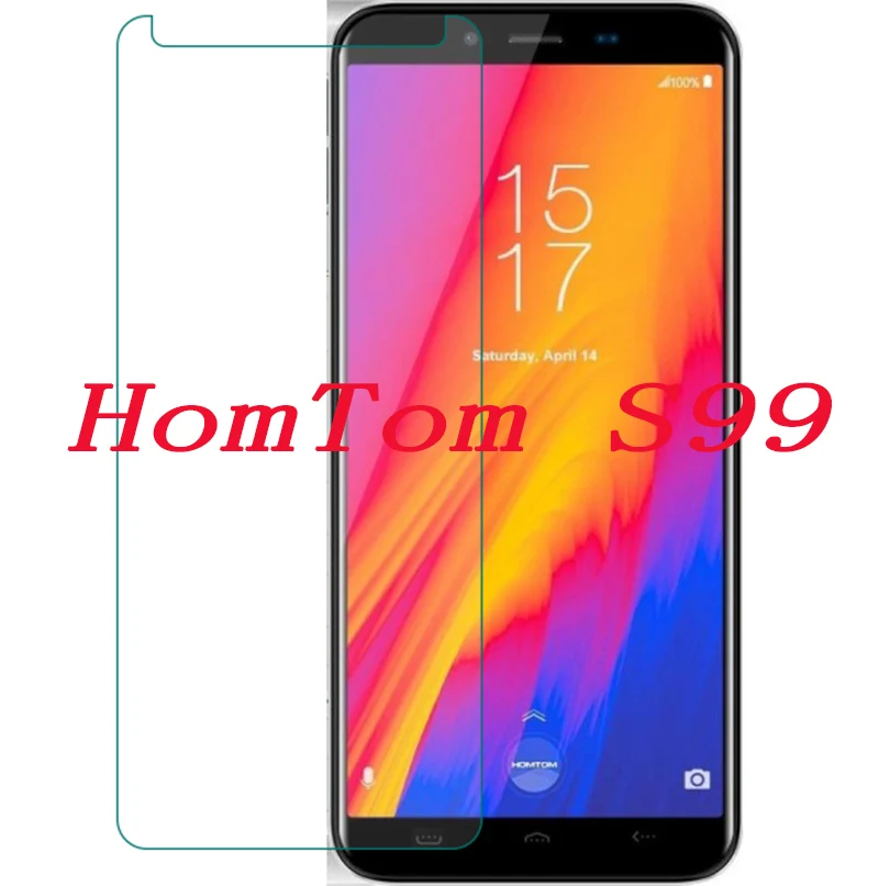 Новое защитное стекло для телефона HomTom S99 закаленное смартфона фронтальный