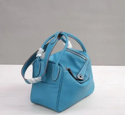 Blue 26cm Новая женская сумка из натуральной кожи, шикарные женские сумки через плечо,, известный бренд, дизайнерские женские сумки через плечо, сумка через плечо, A0092 - Цвет: Blue 26cm