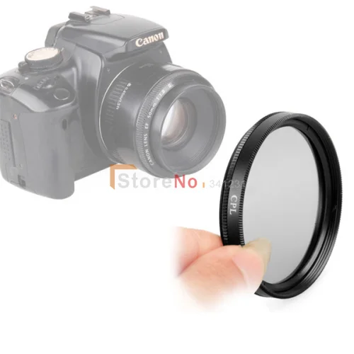 Круглый поляризационный фильтр для Can & n 5D mark II III диаметр 55 мм 77 CPL 24 105 Nikon 70 200 мм|77mm