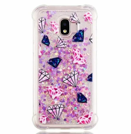Блестящий динамический Жидкий чехол для Samsung Galaxy A6 A8 Plus J2 Pro 2018 J120 J510 J710 J330 J530 J730 с