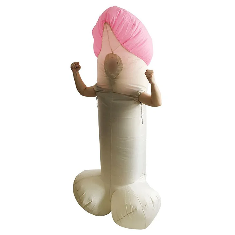 Inflatabe пениса нарядное платье сексуальное надувной Уилли ручка ночь Вилли