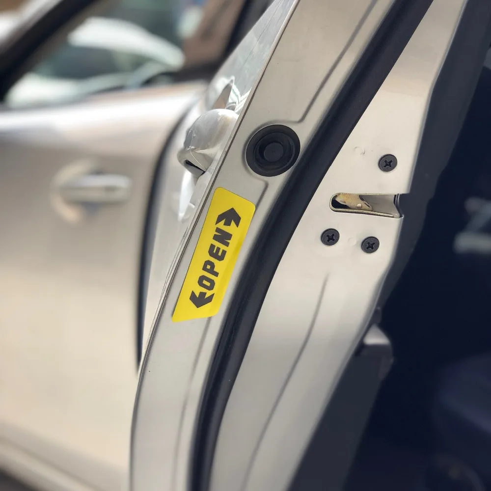 Автомобильная дверь открытая предупреждающая наклейка для LADA Vesta Granta 1300 Niva Samara