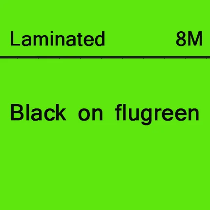 black on flugreen Многоцветная лента для этикеток Tze231, совместимая с принтером Brother P Touch, Tze ленты Tze-231 tze 231 Tze tz231 tze131 tze241 tze221 141 - Цвет: black on flugreen