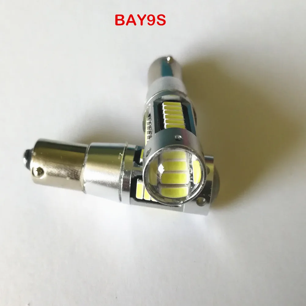 4 шт 12V 24V DC BAY9S H21W Epistar 4014 30SMD чип светодиодный заднего хода автомобиля интерьер