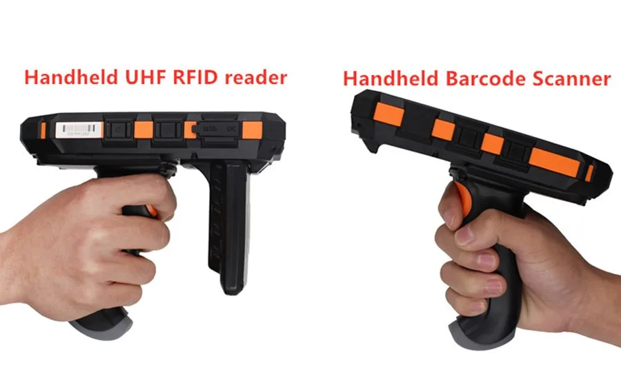 RFID сканер штрих-кода склад инвентарь сбора данных Прочный Android uhf Ручной Считыватель RFID R2000 uhf RFID КПК