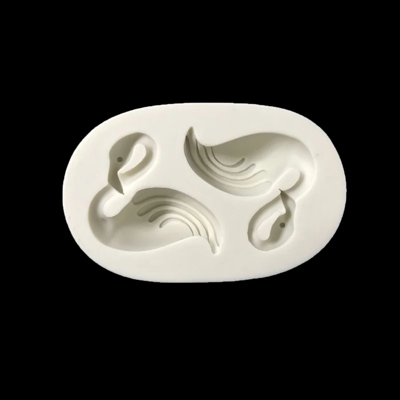 Flamingos Shape Cake Mold Chocolate for The Kitchen Baking Tools DIY Sugar Craft Decoration Tool | Дом и сад