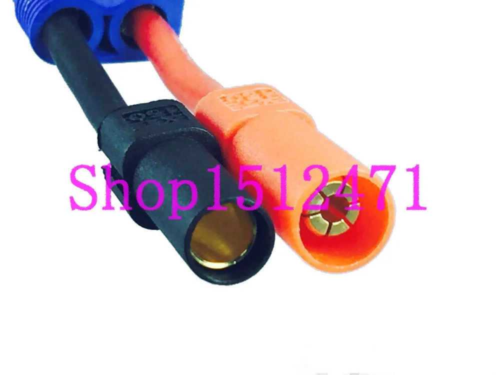 1pce EC5 Female to XT150 bullet Male Adapter 10AWG 5 см провод для Turnigy Zippy | Обустройство дома