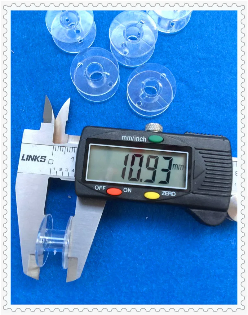 Шпуля для бытовой швейной машины прозрачные пластиковые шпули 10 шт./лот высота 93