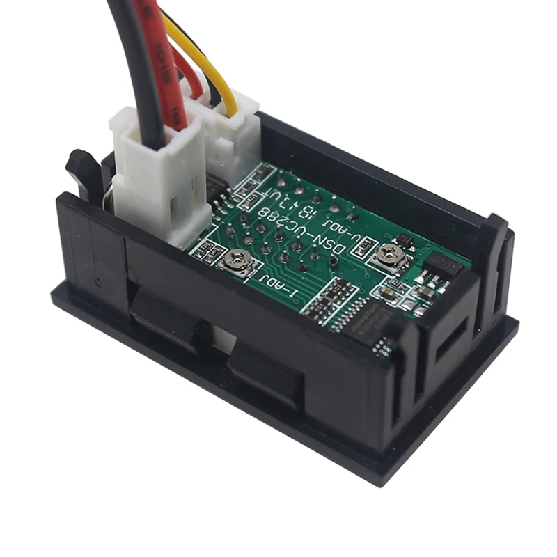 2 в 1 0 28 &quotDC 0-100V 50A/100A Красный Синий Вольтметр Амперметр детектор напряжения тока с