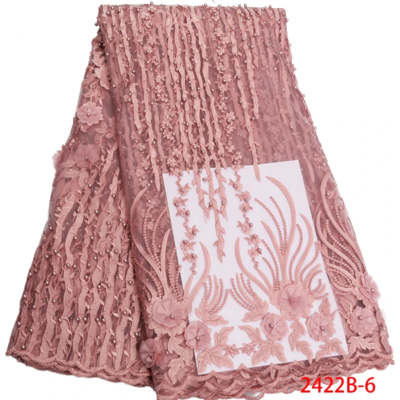 African Lace 2019 French Nigerian Fabric Bridal High Quality 3D Flowers Net Tulle For Wedding Party XZ2422B-1 | Дом и сад