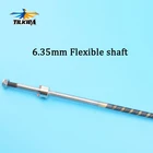 Хорошее качество левыйправый 6,35 мм 14 дюйма гибкий вал длинный около 700 мм гибкий вал кабель для gas Nitro Rc Boat