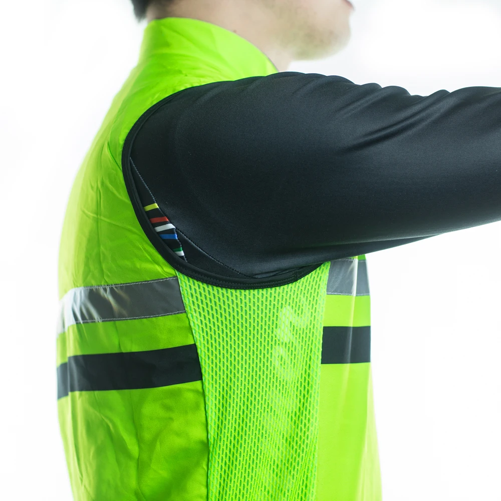 Велосипедная куртка без рукавов с защитой от ветра|bicycle vest|cycling jacket sleevelesswindproof vest |