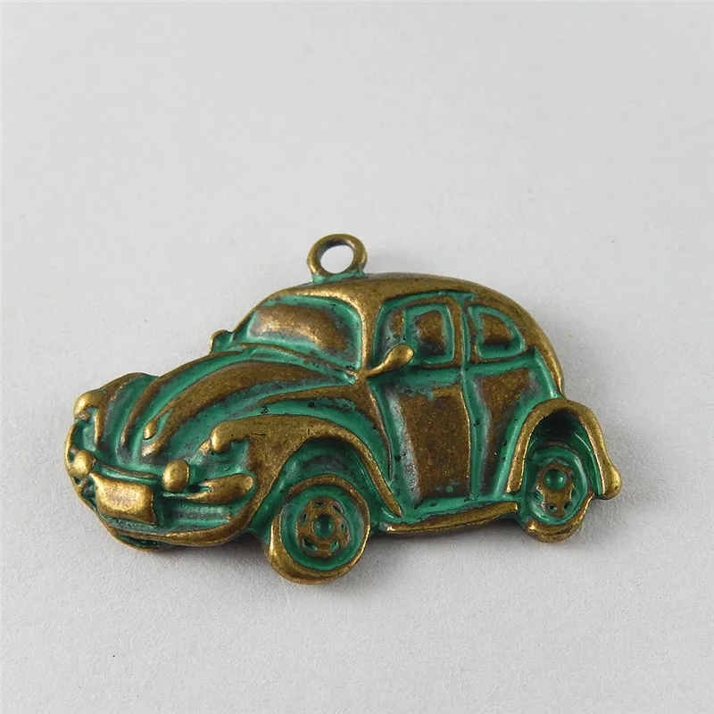 

10PCS New Designed European Fashion Vintage Car Charms Necklace Bracelet Finding Hanging Art Jewelry Making Pendant 52008