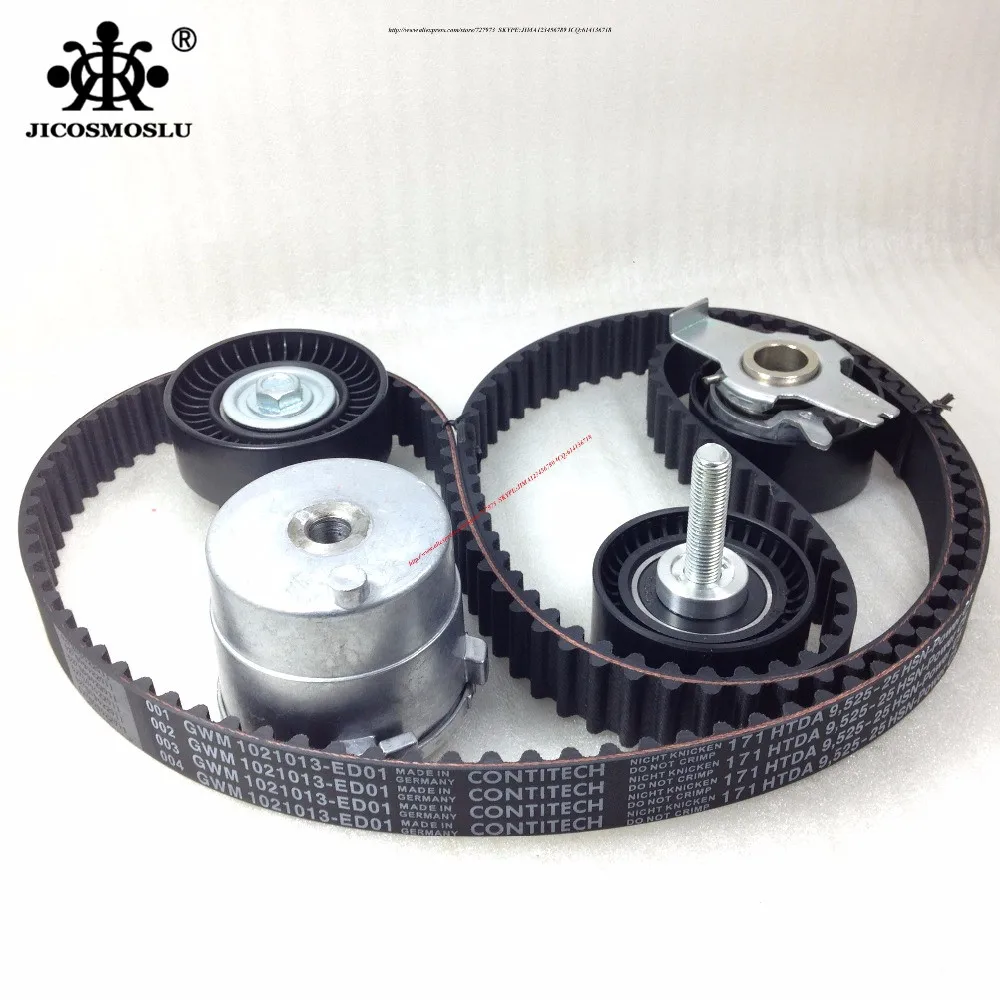 Комплект ГРМ GWM V200 для GREAT WALL HAVAL H5, H3, WINGLE 5, eurosteed 5,1021200-ED01, 1021700-ED01, 3701200-ED01A, 1021013-ED01